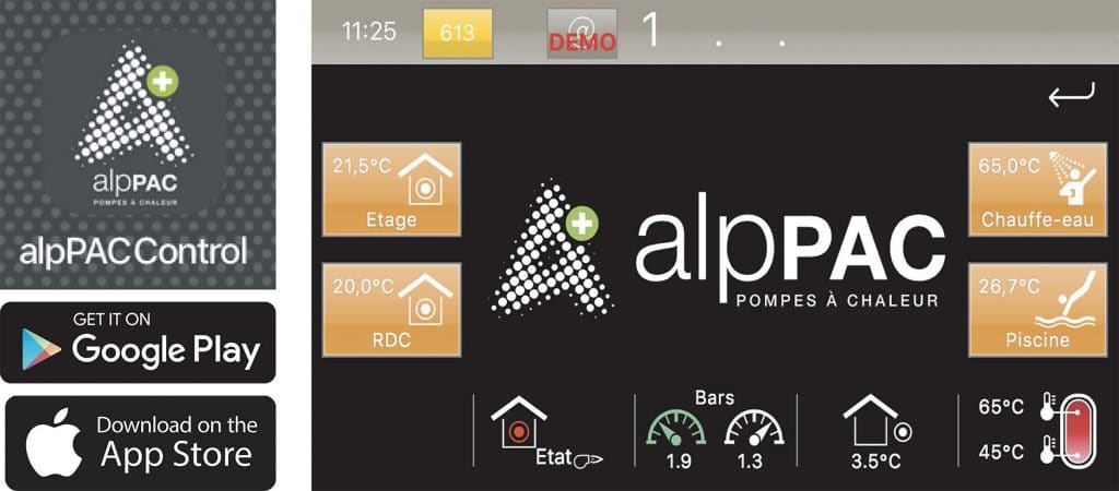 Application alpPAC control